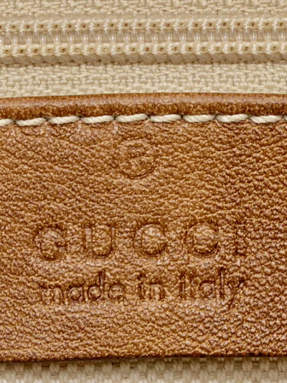 Gucci Monogram Sunset Raffia Medium Sukey Tote Bag Brown Multi NWOT - Picture 12 of 14